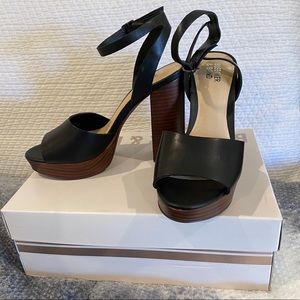Black Platform Heels